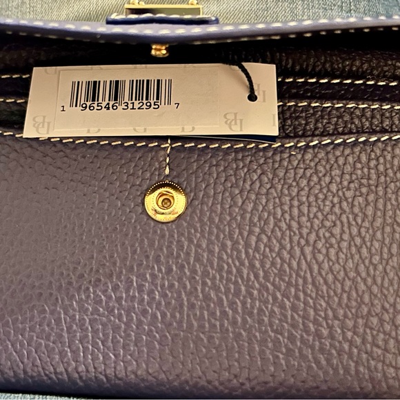 NWT DOONEY AND BOURKE LUCCA LEATHER DRAWSTRING BUCKET BAG With Matching WALLET - Picture 4 of 16